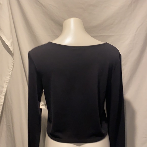 bar III embellished black sweater small - Picture 3 of 7